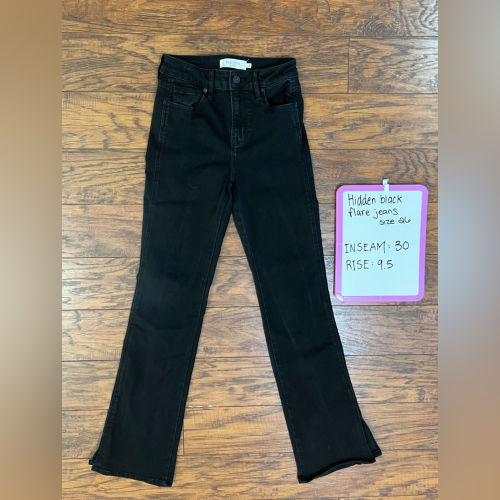 Hidden Women's Black Flare Jeans